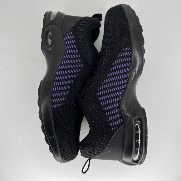 DYKHMiLY Composite Toe Black/Purple Womens Size 8.5 Safety Shoes Mesh Sneakers - Picture 6 of 9